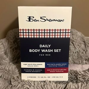 BEN SHERMAN BODY WASH SET.  NEW IN BOX